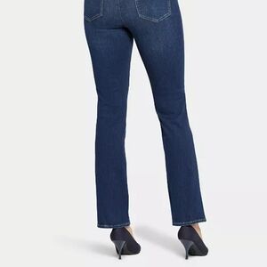 NYDJ Dark Blue‎ Pull On Straight Jeans Medium
